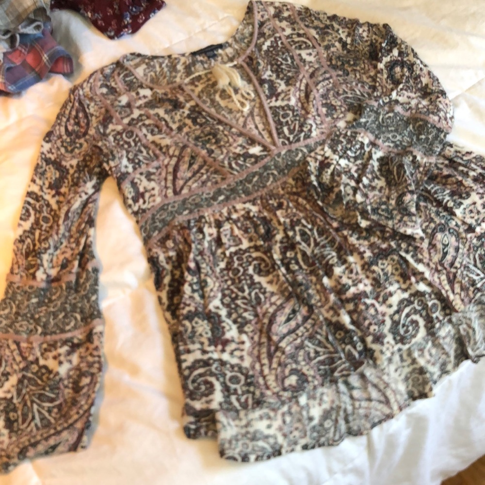 Paisley Boho Blouse